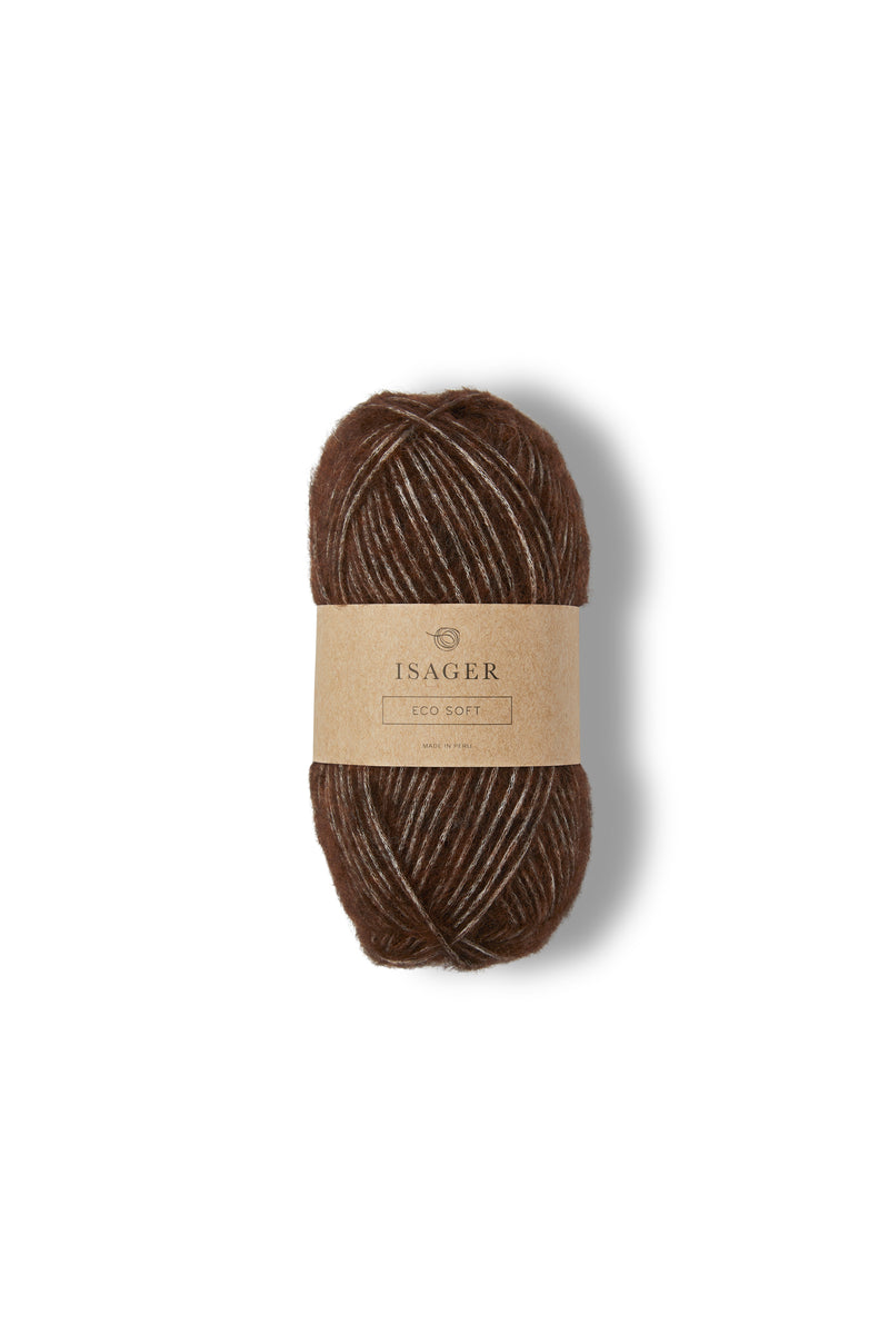 Isager Eco Soft Yarn UK shade E8S Eco 8S undyed alpaca cotton blend yarn aran to chunky weight