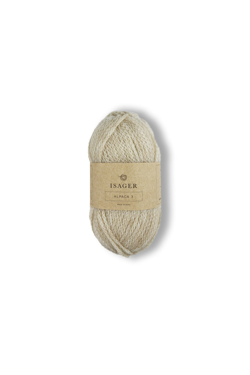 Isager Alpaca 3 shade E6s UK alpaca wool chunky weight yarn
