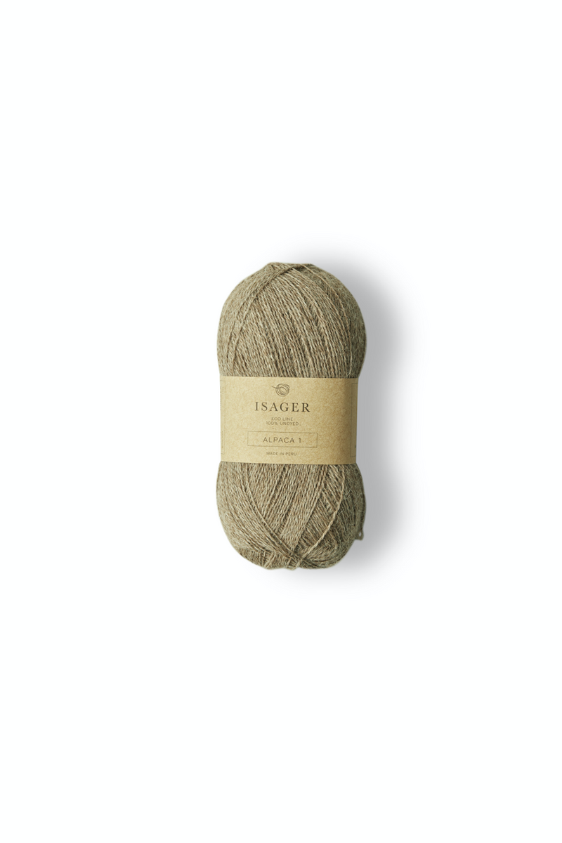 Isager Alpaca 1 UK shade Eco 7s e7s