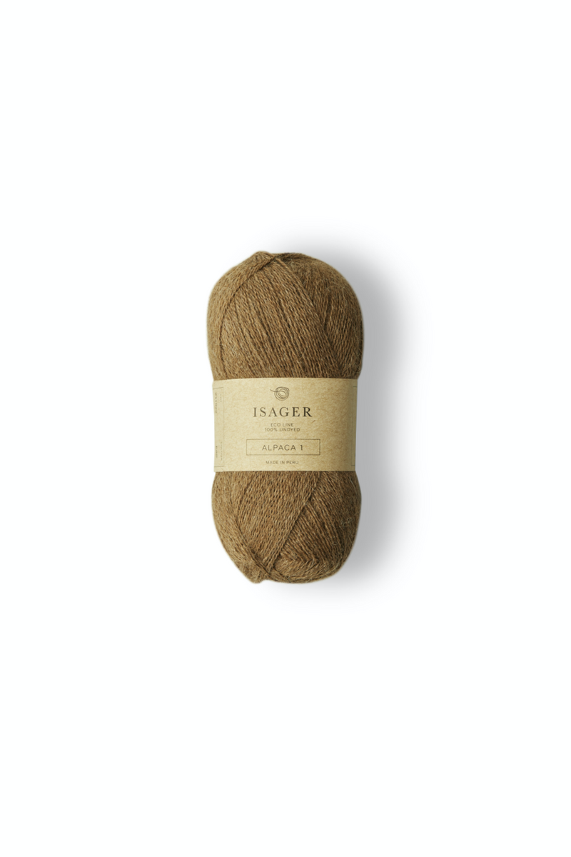 Isager Alpaca 1 UK shade Eco 8s E8s