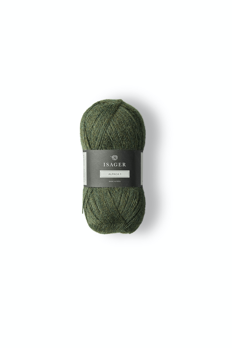 Isager Alpaca 1 UK shade Forest