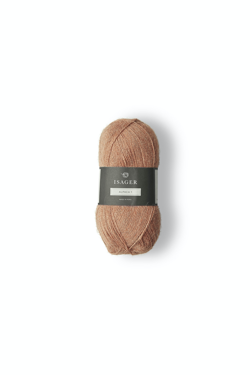 Isager Alpaca 1 UK shade Peach