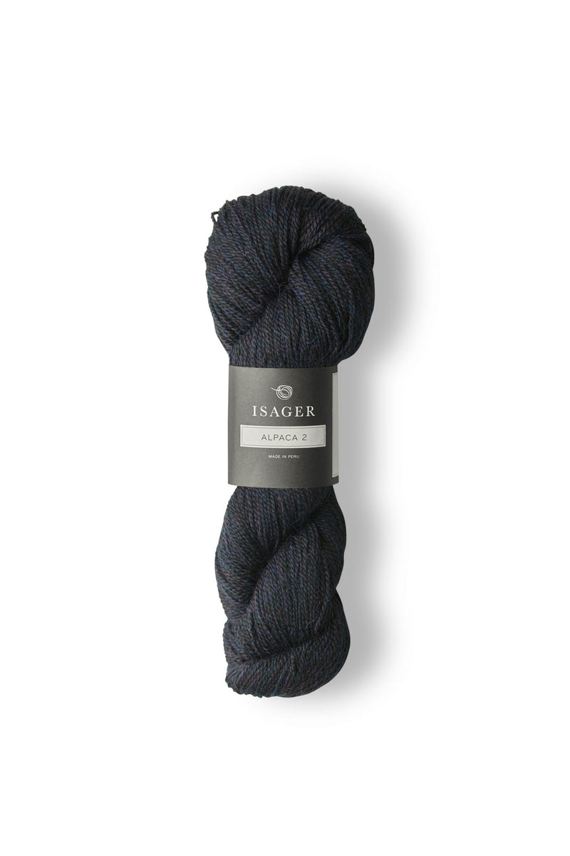 Isager Alpaca 2 UK shade Midnight
