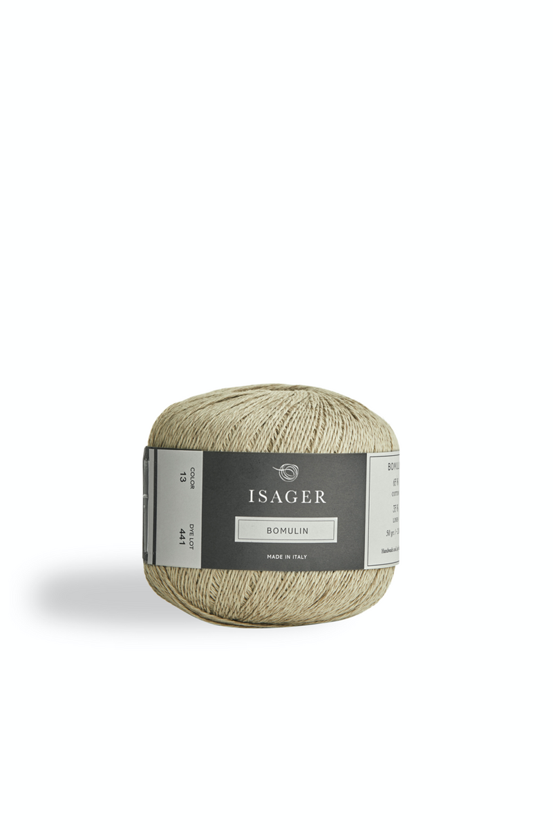 Isager Bomulin UK Cotton Linen Yarn shade 13