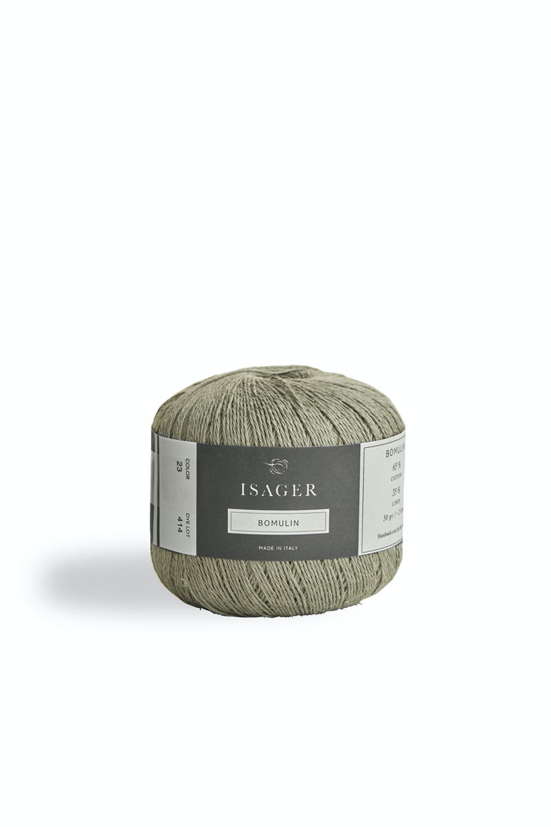 Isager Bomulin UK Cotton Linen Yarn shade 23
