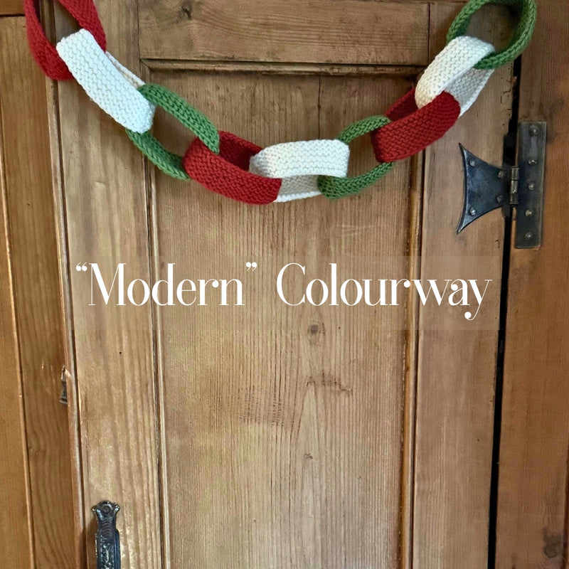 Merry Stitchmas Woolly "Paper" Chain Knitting Kit