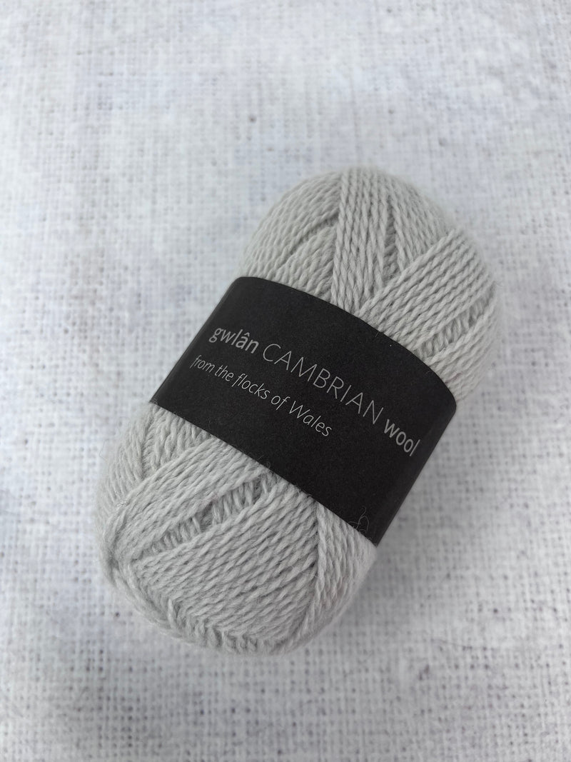 Cambrian Wool 4-ply 100% Welsh Mule British Wool Yarn