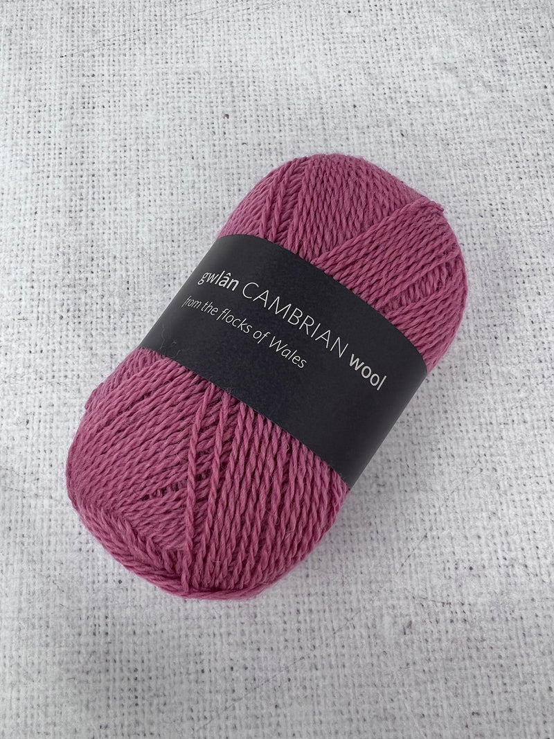 Cambrian Wool 4-ply 100% Welsh Mule British Wool Yarn