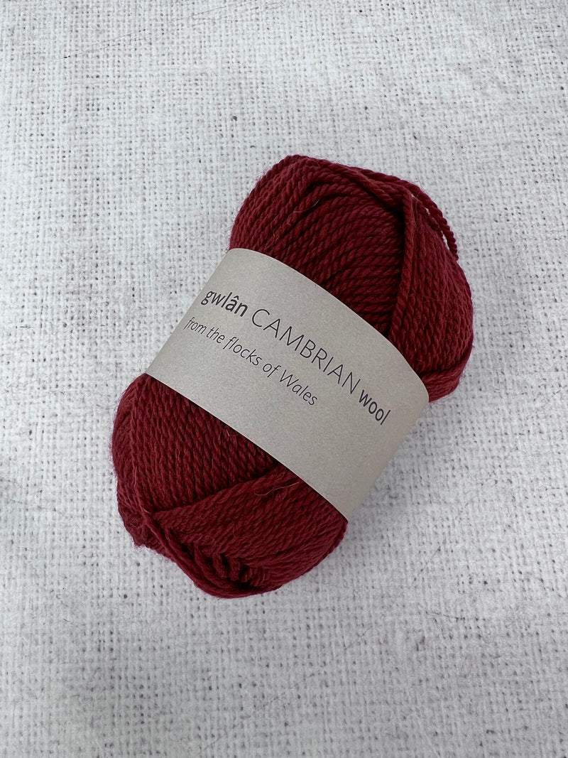 Cambrian Wool DK (Double Knit) 100% Welsh Mule British Wool Yarn