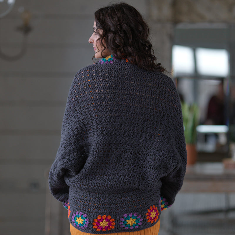 West Yorkshire Spinners Colour Me Happy Shrug Pattern