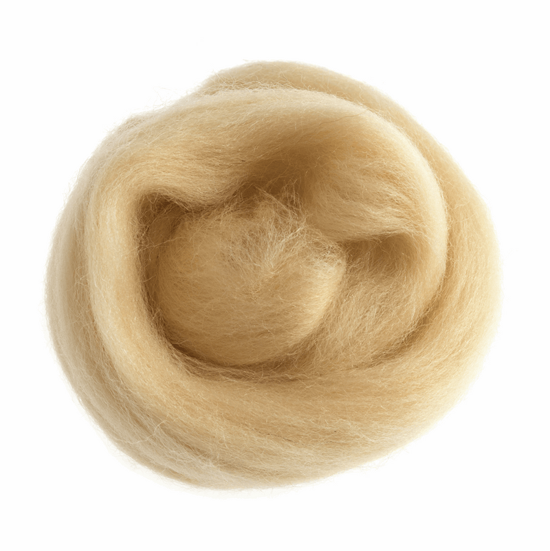Natural Wool Roving