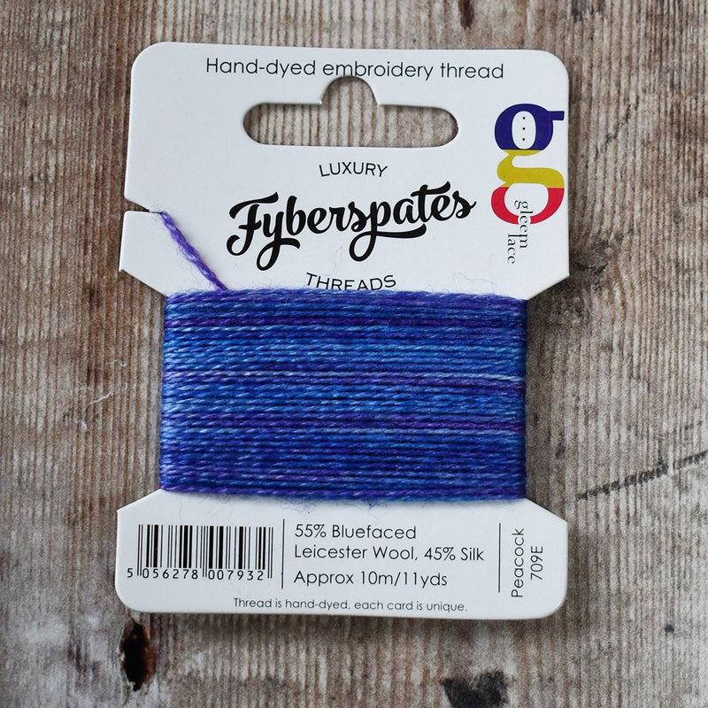 Fyberspates Gleem Hand-Dyed Embroidery/Mending Threads *34-card Bundle*