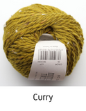 Knitting Kit: Magic Loop Mitts in BC Garn Hamelton Tweed 2 Chunky GOTS certified organic yarn