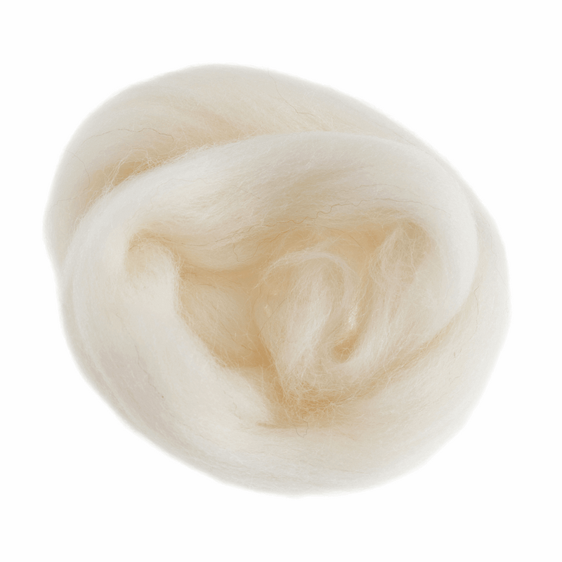 Natural Wool Roving