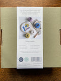 WholePunching Punch Needle Kit Abstract Floral Contents
