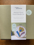 Whole Punching Punch Needle Kit Abstract Floral