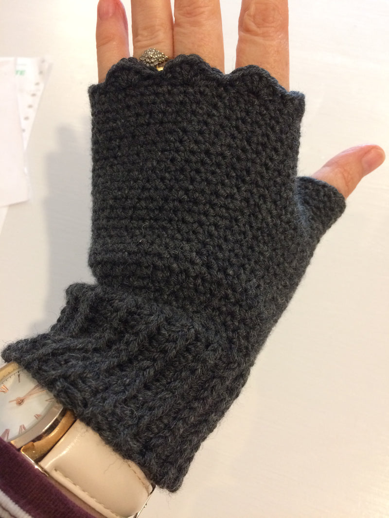 Next Steps Crochet Workshop: Fingerless Mitts 10th October 2025 9am - 1pm
