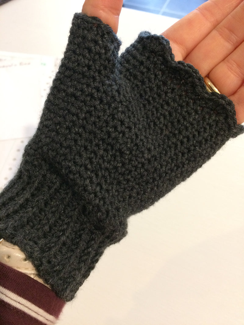 Next Steps Crochet Workshop: Fingerless Mitts 10th October 2025 9am - 1pm
