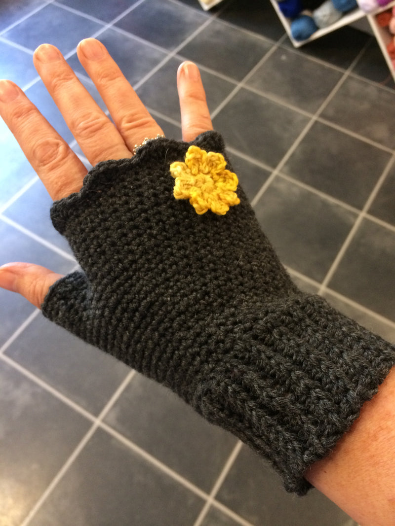 Next Steps Crochet Workshop: Fingerless Mitts 10th October 2025 9am - 1pm