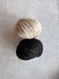 Knitting Kit: In The Round Cowl in BC Garn Hamelton Tweed 2 Chunky GOTS certified organic yarn