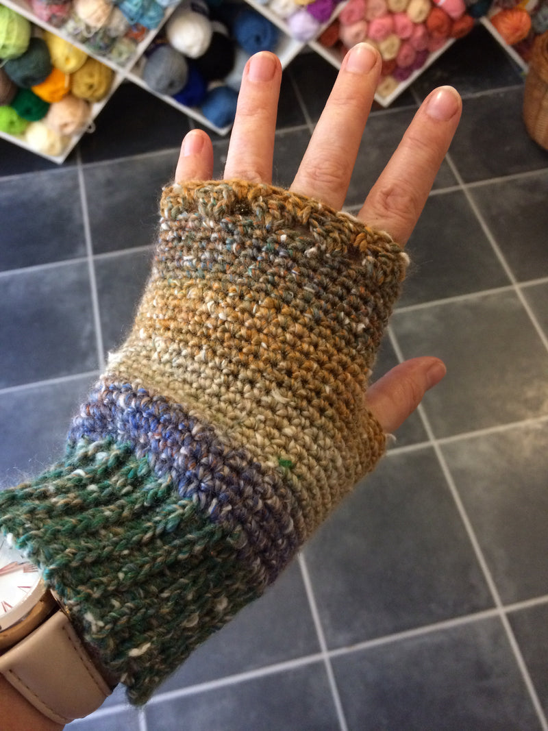 Next Steps Crochet Workshop: Fingerless Mitts 10th October 2025 9am - 1pm