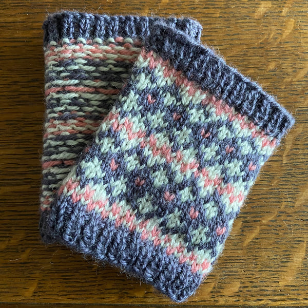 NEXT STEPS KNITTING: Fairisle-style Stranded Colourwork Wrist Warmers - Wednesday 21st January 2026 9.30am - 1.00pm