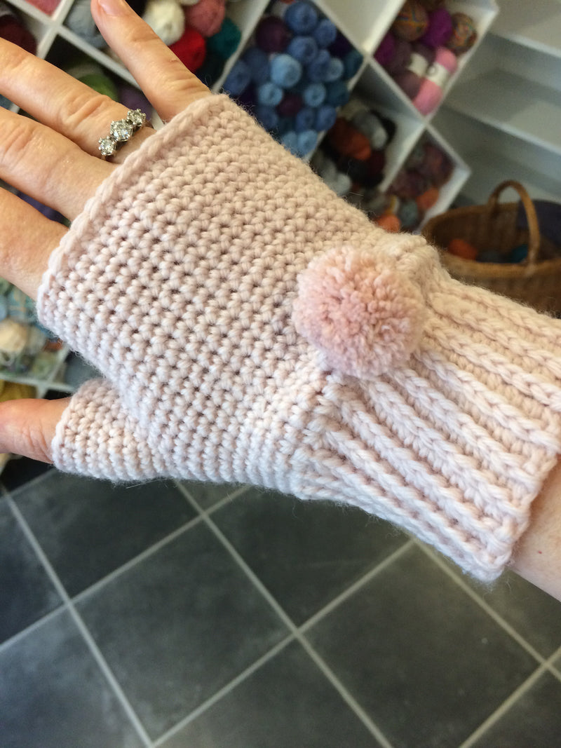 Next Steps Crochet Workshop: Fingerless Mitts 10th October 2025 9am - 1pm