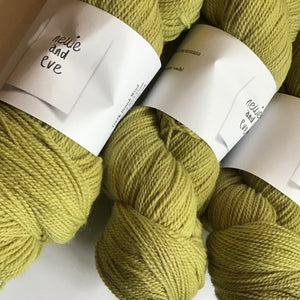 Nellie and Eve Plant Dyed Yarn - Corriedale Sock Twist